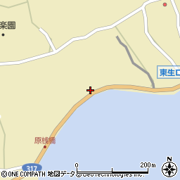 広島県尾道市因島原町1258周辺の地図