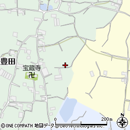 和歌山県紀の川市豊田周辺の地図