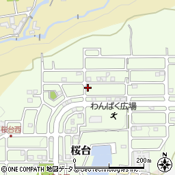 和歌山県岩出市桜台358周辺の地図