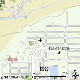 和歌山県岩出市桜台271周辺の地図