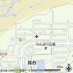 和歌山県岩出市桜台359周辺の地図