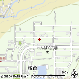 和歌山県岩出市桜台360周辺の地図