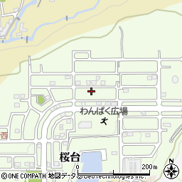 和歌山県岩出市桜台361周辺の地図