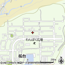 和歌山県岩出市桜台363周辺の地図