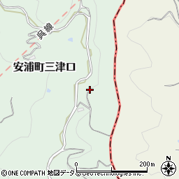 広島県呉市安浦町大字三津口7周辺の地図