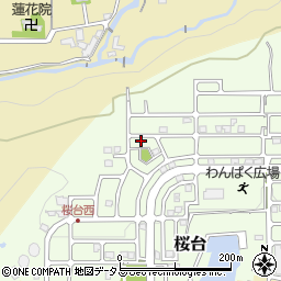 和歌山県岩出市桜台265周辺の地図