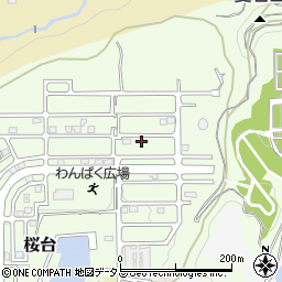 和歌山県岩出市桜台398周辺の地図