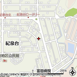 和歌山県岩出市紀泉台102周辺の地図