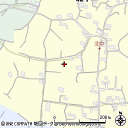 和歌山県紀の川市北中143周辺の地図
