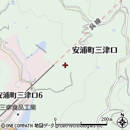 広島県呉市安浦町大字三津口1780周辺の地図