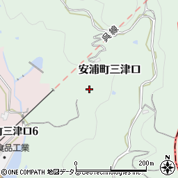 広島県呉市安浦町大字三津口1791周辺の地図