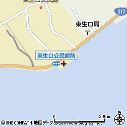 広島県尾道市因島原町1643-4周辺の地図
