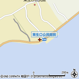 広島県尾道市因島原町1278-1周辺の地図