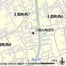 平成ハイツ５号館周辺の地図