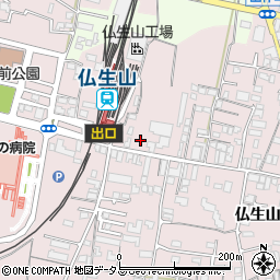 香川県高松市仏生山町323-13周辺の地図
