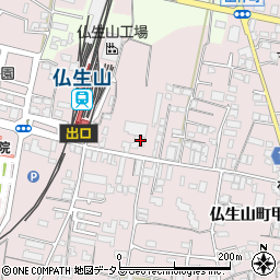 香川県高松市仏生山町325周辺の地図