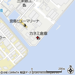 カネミ倉庫周辺の地図