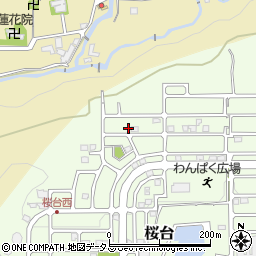 和歌山県岩出市桜台283周辺の地図