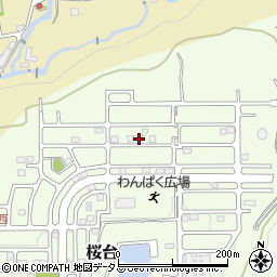 和歌山県岩出市桜台354周辺の地図