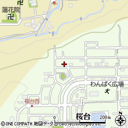 和歌山県岩出市桜台284周辺の地図