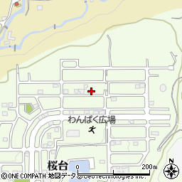和歌山県岩出市桜台352周辺の地図