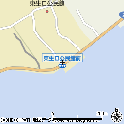 広島県尾道市因島原町1641-3周辺の地図