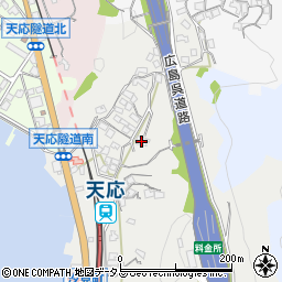 広島県呉市天応塩谷町10-11周辺の地図