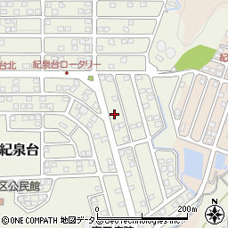 和歌山県岩出市紀泉台177周辺の地図
