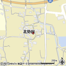 和歌山県紀の川市北勢田996周辺の地図
