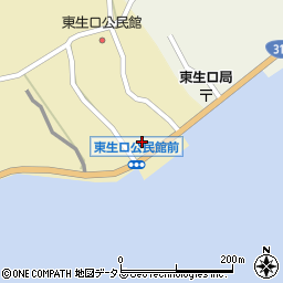 広島県尾道市因島原町1643-1周辺の地図