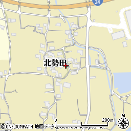 和歌山県紀の川市北勢田996-1周辺の地図