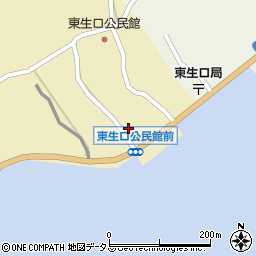 広島県尾道市因島原町1640-2周辺の地図