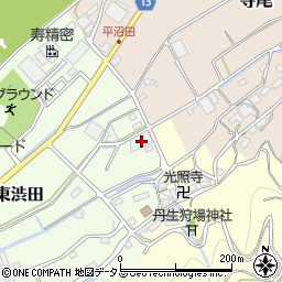 和歌山県伊都郡かつらぎ町東渋田655周辺の地図