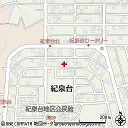 和歌山県岩出市紀泉台123周辺の地図