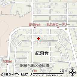 和歌山県岩出市紀泉台121周辺の地図