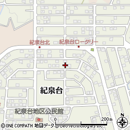 和歌山県岩出市紀泉台126周辺の地図