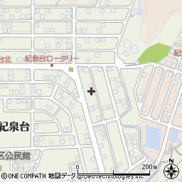 和歌山県岩出市紀泉台187周辺の地図