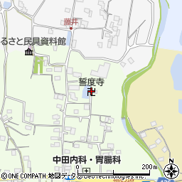 誓度寺周辺の地図