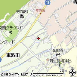 和歌山県伊都郡かつらぎ町東渋田649周辺の地図