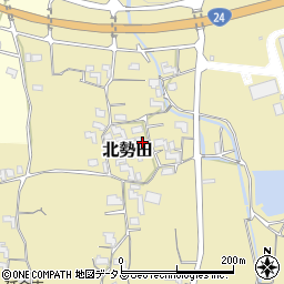 和歌山県紀の川市北勢田991周辺の地図