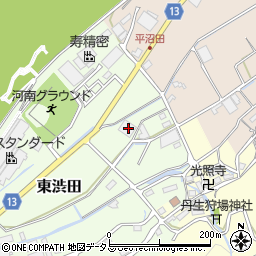 和歌山県伊都郡かつらぎ町東渋田650周辺の地図