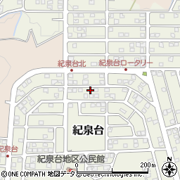 和歌山県岩出市紀泉台136周辺の地図