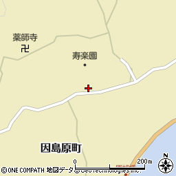 広島県尾道市因島原町1077周辺の地図