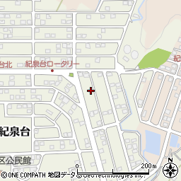 和歌山県岩出市紀泉台186周辺の地図