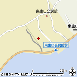 広島県尾道市因島原町1303周辺の地図