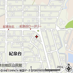 和歌山県岩出市紀泉台161周辺の地図