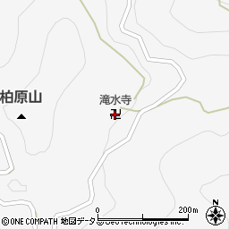 滝水寺周辺の地図