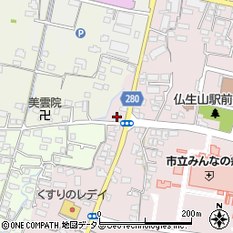 香川県高松市仏生山町242-2周辺の地図