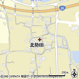 和歌山県紀の川市北勢田990周辺の地図
