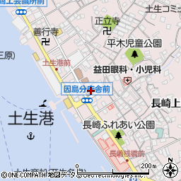 広島県尾道市因島土生町塩浜南区1900周辺の地図